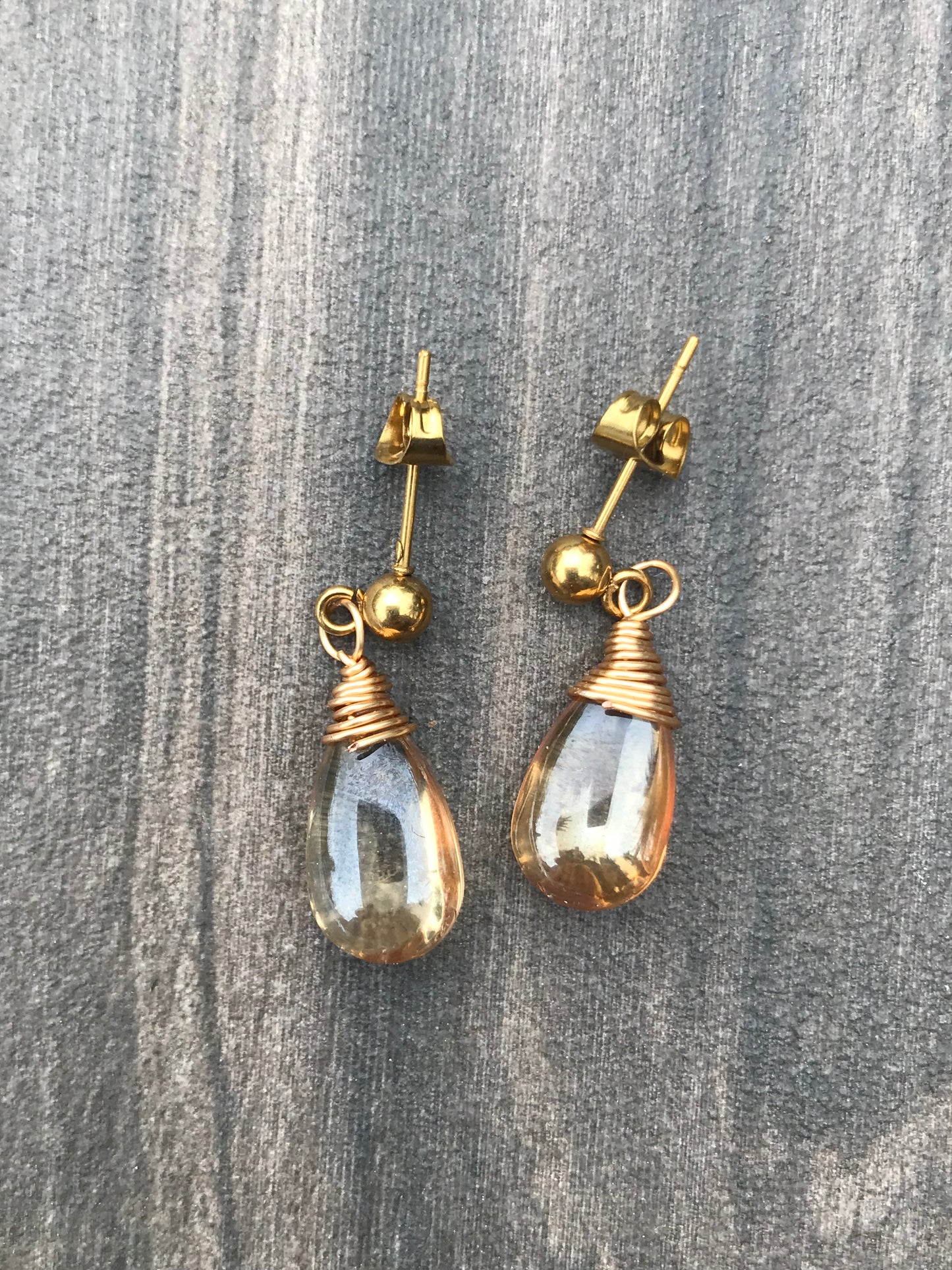 Pendientes Lágrimas de Sal delicados y brillantes | Joyas marinas exclusivas