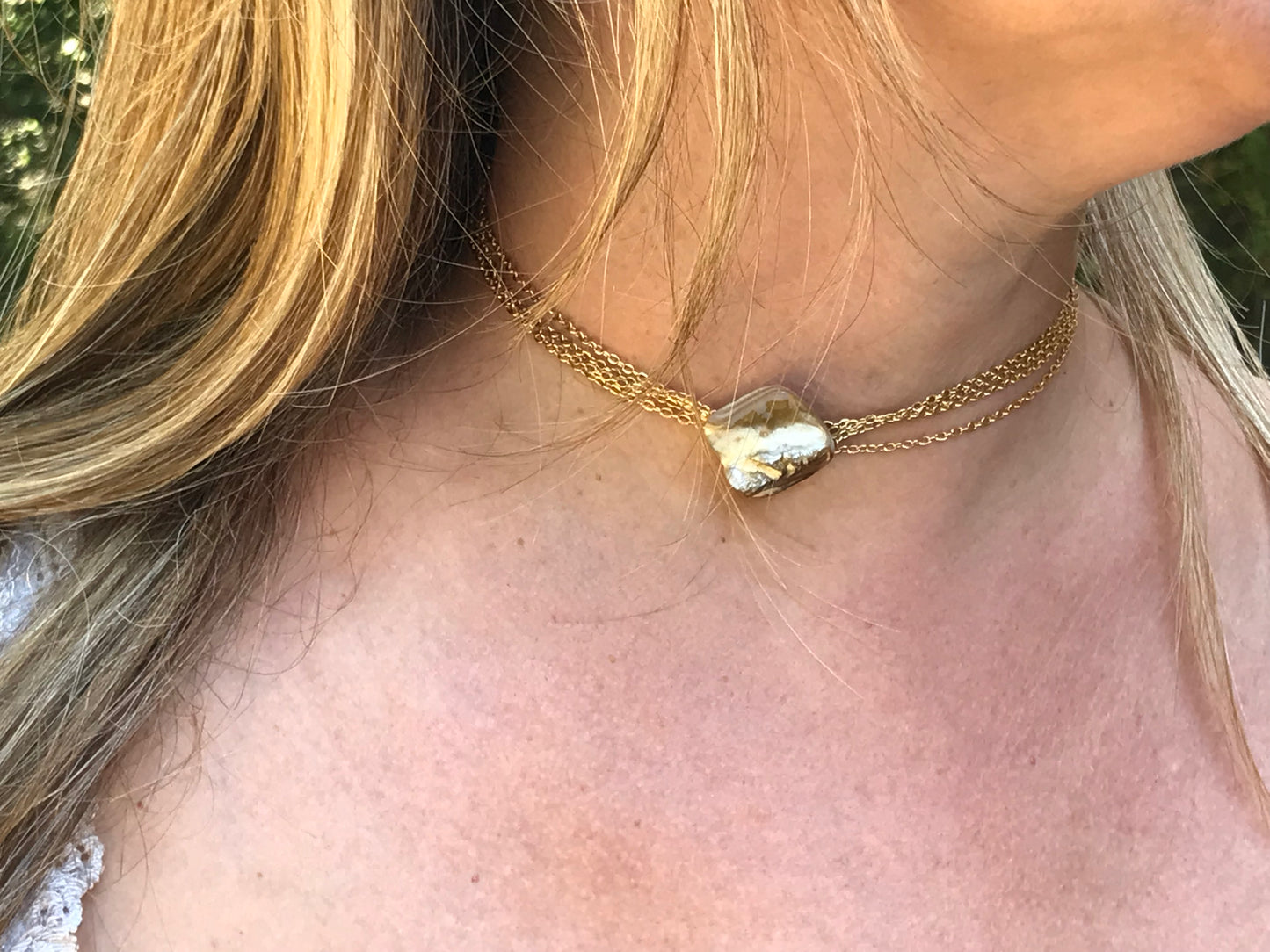 Choker Thalassa con nácar elegante | Joyas marinas exclusivas