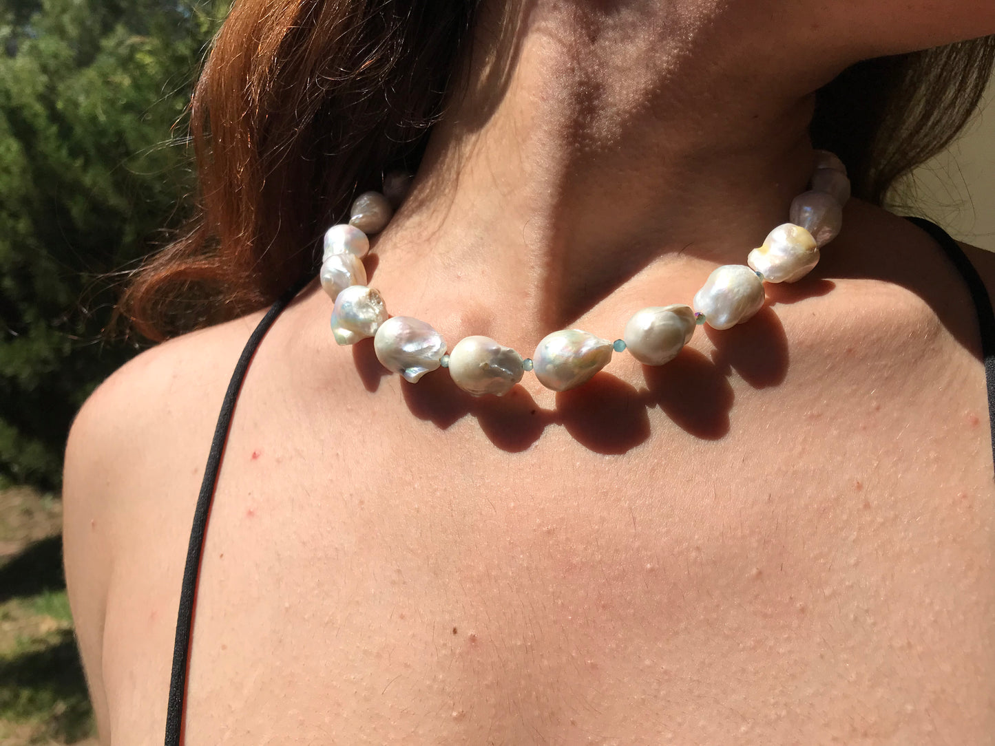 Naissance d'Aphrodite | Joya única con perlas barrocas naturales