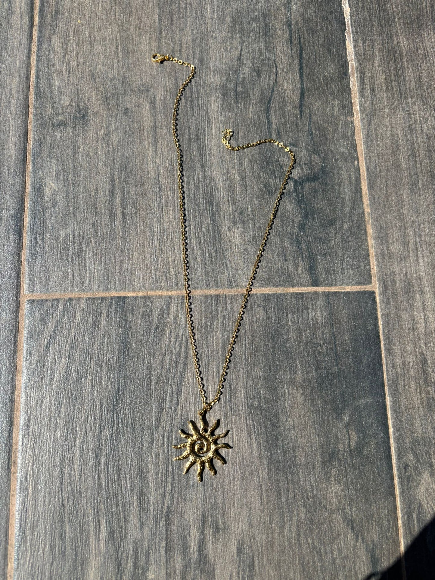 Collar Sol de Azores en acero inoxidable | Joyas marinas elegantes