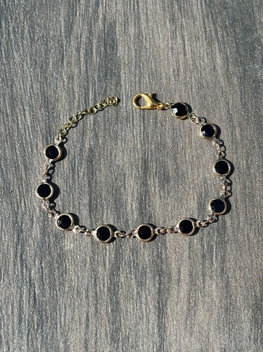 Pulsera Onyx elegante con detalles en ónix | Joyas marinas exclusivas