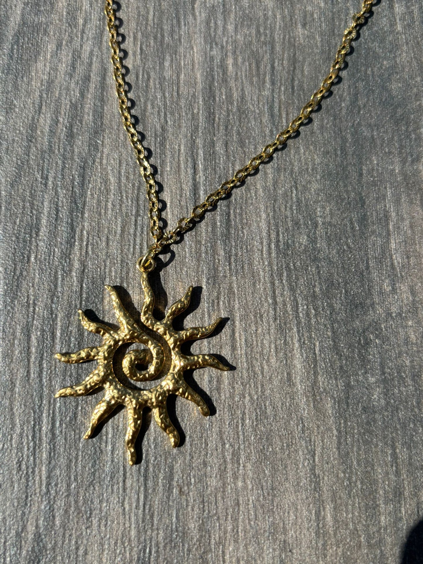 Collar Sol de Azores en acero inoxidable | Joyas marinas elegantes