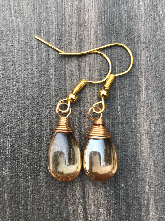 "Tears of Salt" earrings