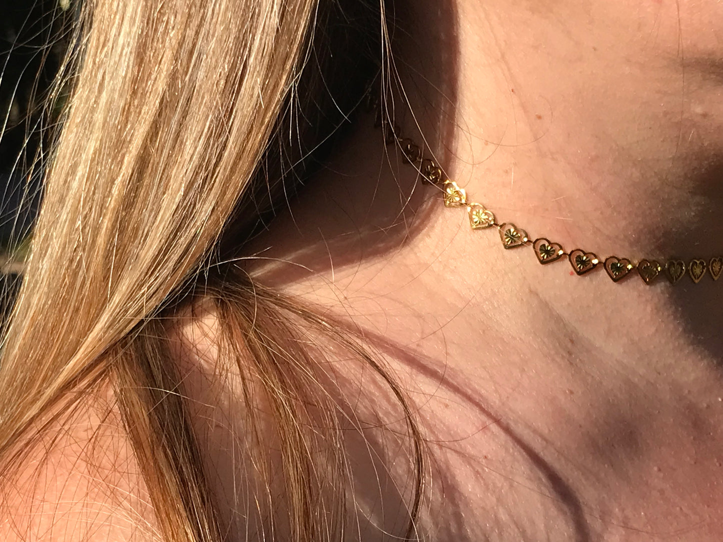 Choker "Cœur de Sirène"