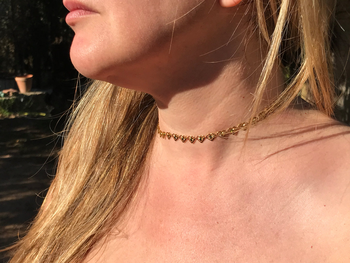 Choker "Cœur de Sirène"