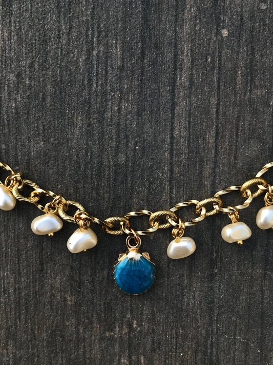 Collar Seis Lunas | Joyas marinas exclusivas Sirène Éclat